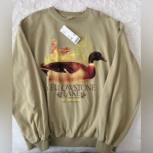 NWT Urban Outfitters Yellowstone Crewneck Sweater